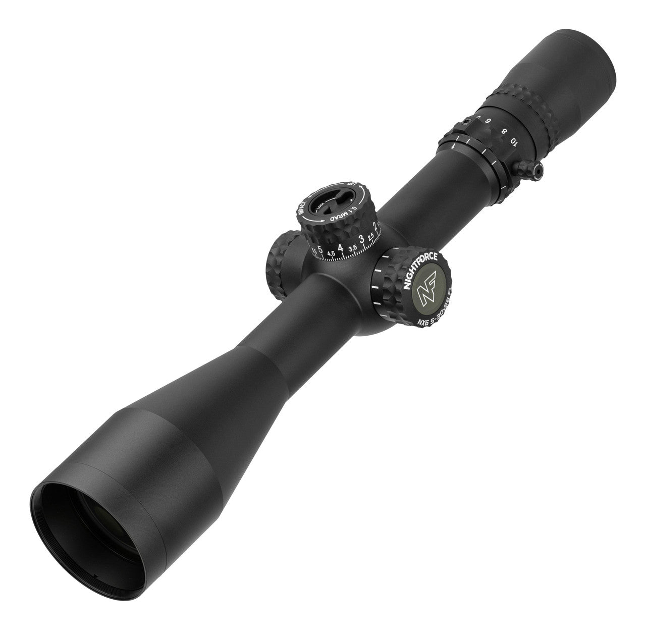 NX6 5-30x56 F1 FFP MIL Belyst Kikarsikte