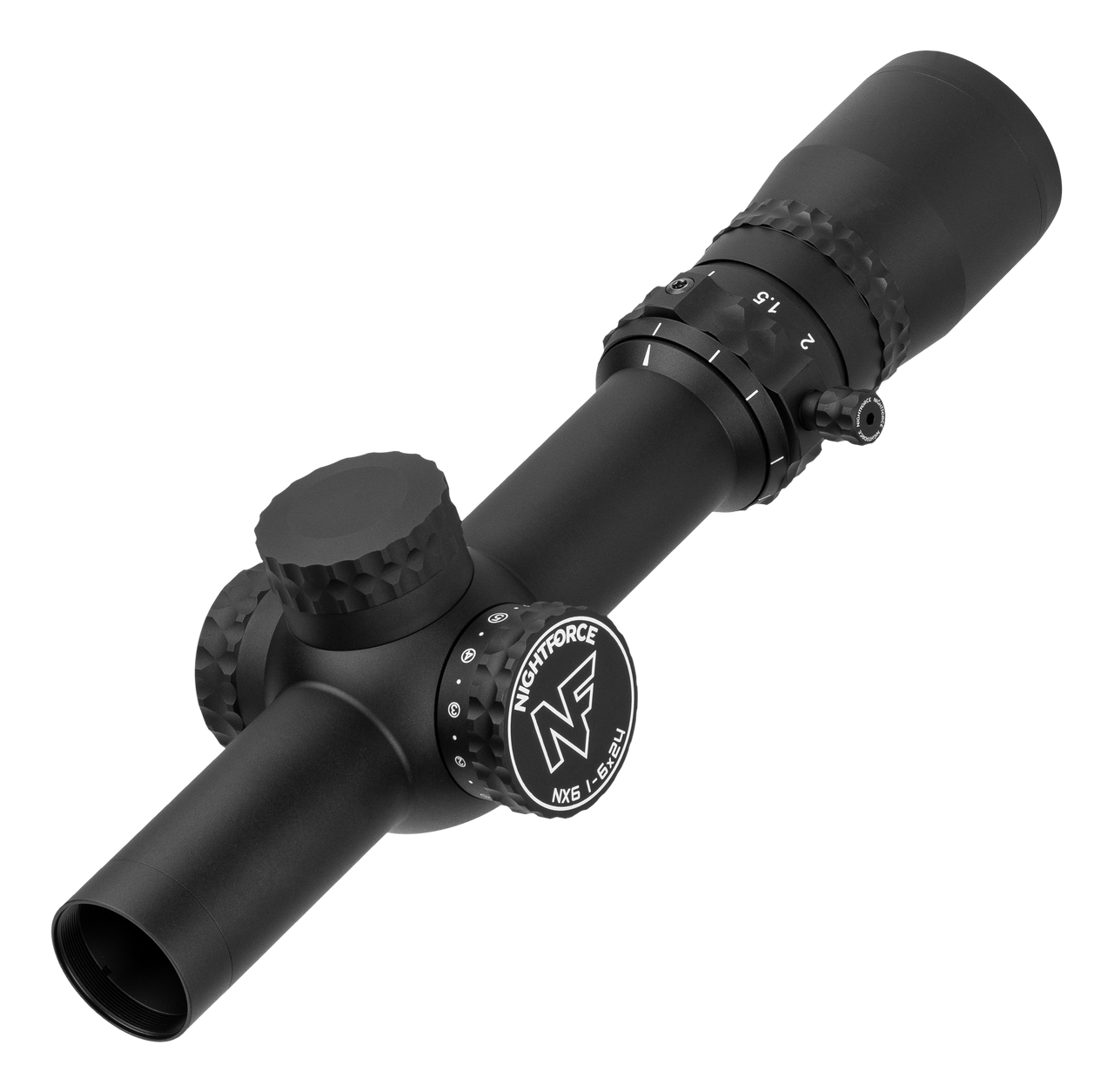 NX6 1-6x24 SFP Belyst Kikarsikte