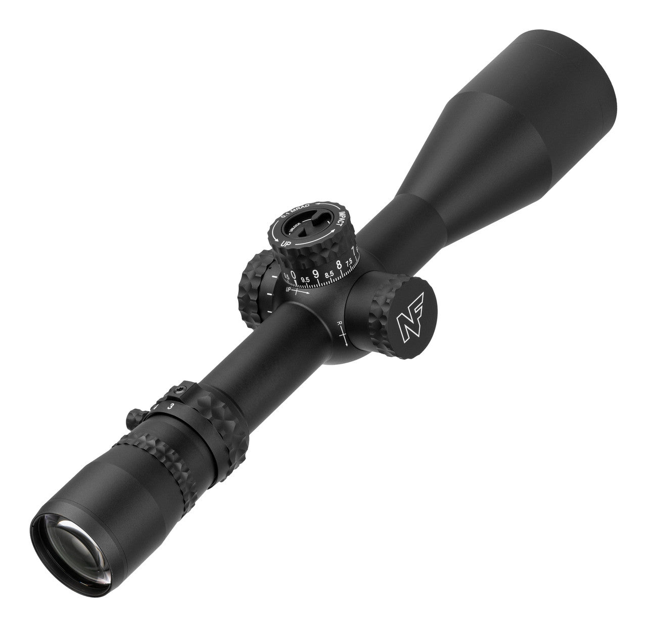 NX6 3-18x50 F1 FFP MIL Belyst Kikarsikte