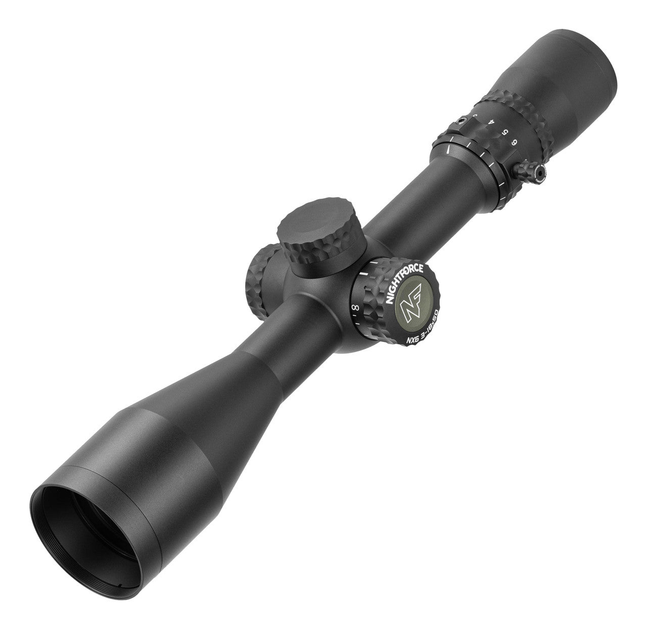 NX6 3-18x50 SFP Belyst Kikarsikte