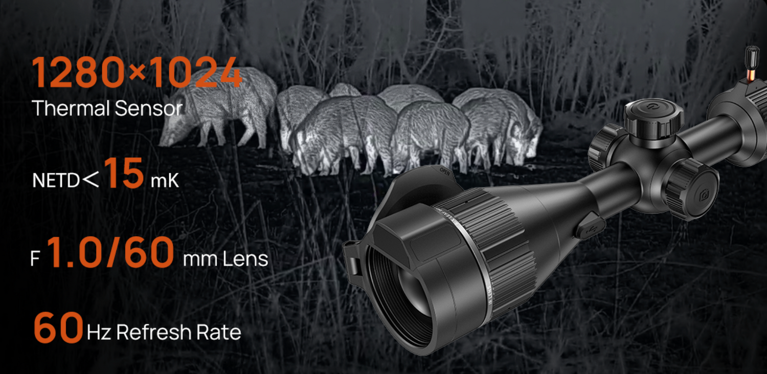 Leap L12R 1280x1024, 60 mm Värmesikte Med Laseravståndsmätare