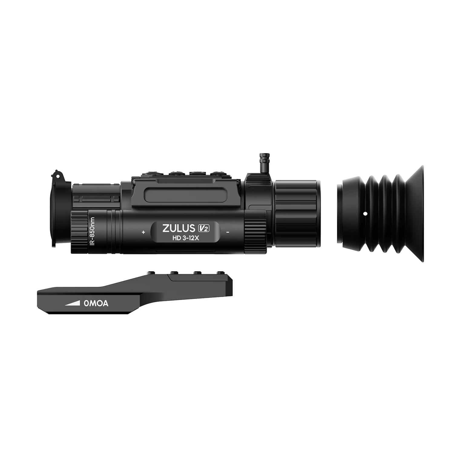 DNT ZULUS HD V2 3-12x LRF Mörkersikte Med Laseravståndsmätare