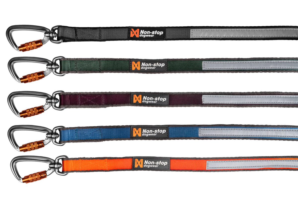 Hundkoppel Move Leash med Twistlock Karbinhake och Reflex